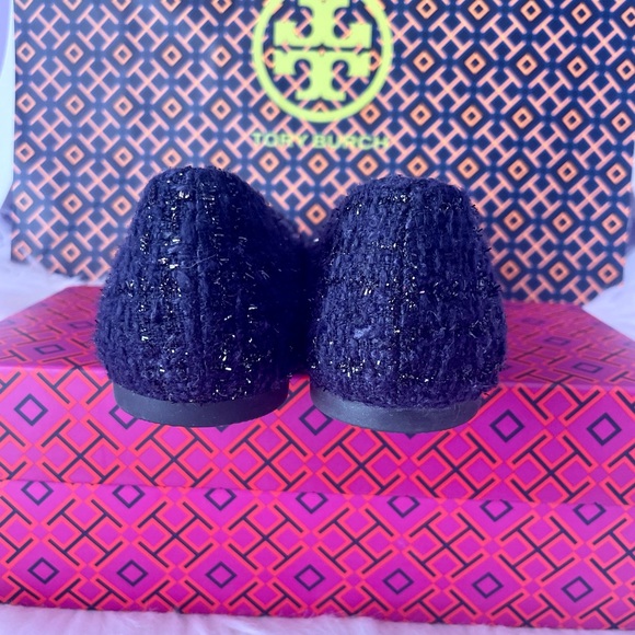 🔥Like New Tory Burch Chelsea cap-toe ballet shoes size 7 - Picture 3 of 5